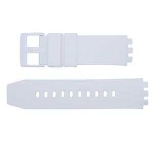 Swatch Ersatzband Chequered White ASB02W400