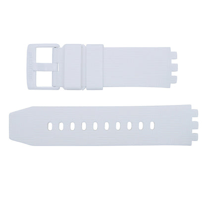 Swatch Ersatzband Chequered White ASB02W400