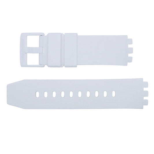 Swatch Ersatzband Chequered White ASB02W400