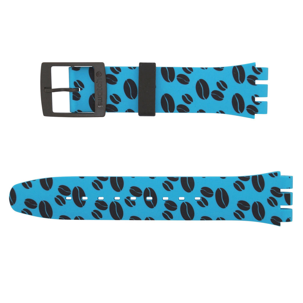 Swatch Ersatzband Coffee Blues ASUOC106