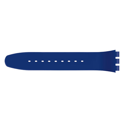 Swatch Ersatzband White & Blue Silicone Strap ACM0027H6