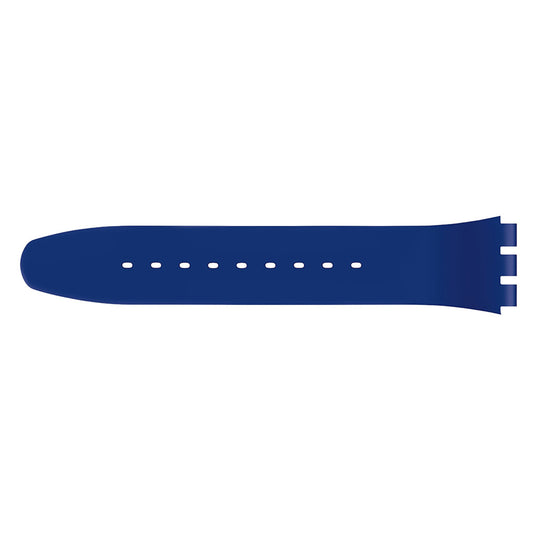 Swatch Ersatzband White & Blue Silicone Strap ACM0027H6