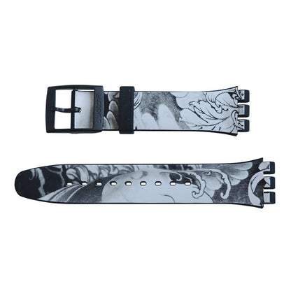 Swatch Ersatzband Dark Graft ASUOZ153