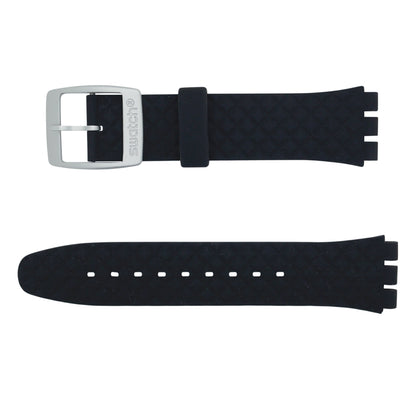 Swatch Ersatzband Diaphane Black Rubber ASVCK0001