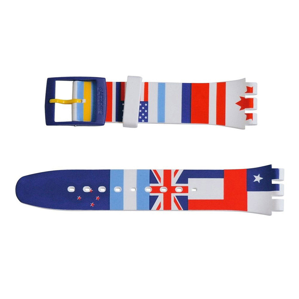 Swatch Ersatzband Flagtime ASUOW111