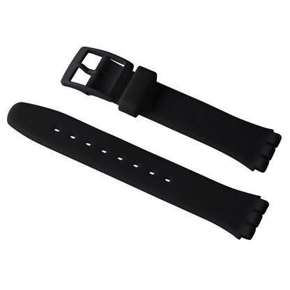 Swatch Ersatzband Black Suit Too AGB247R