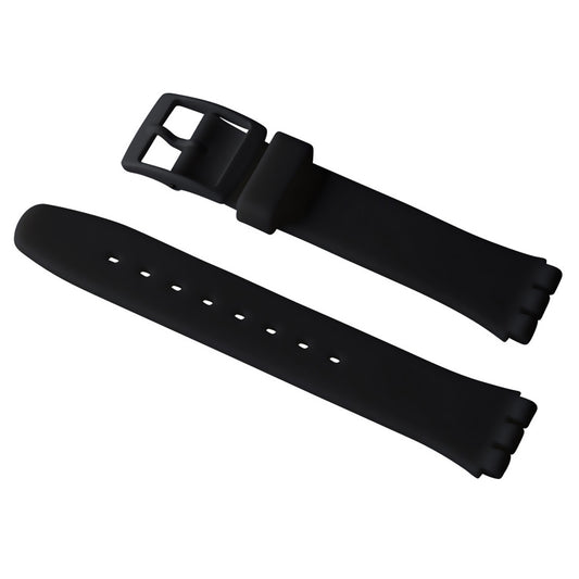 Swatch Ersatzband Black Suit Too AGB247R