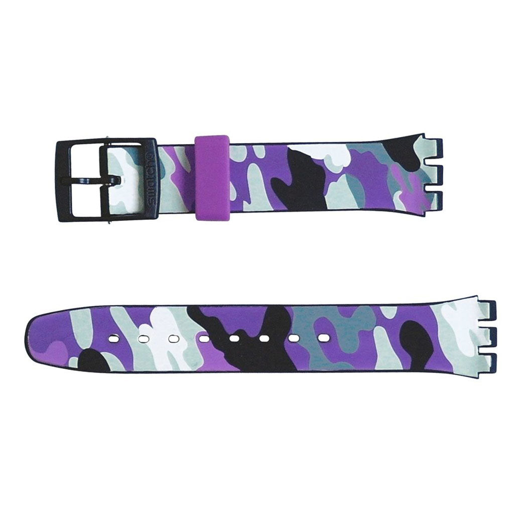 Swatch Ersatzband Hiding Purple AGB264