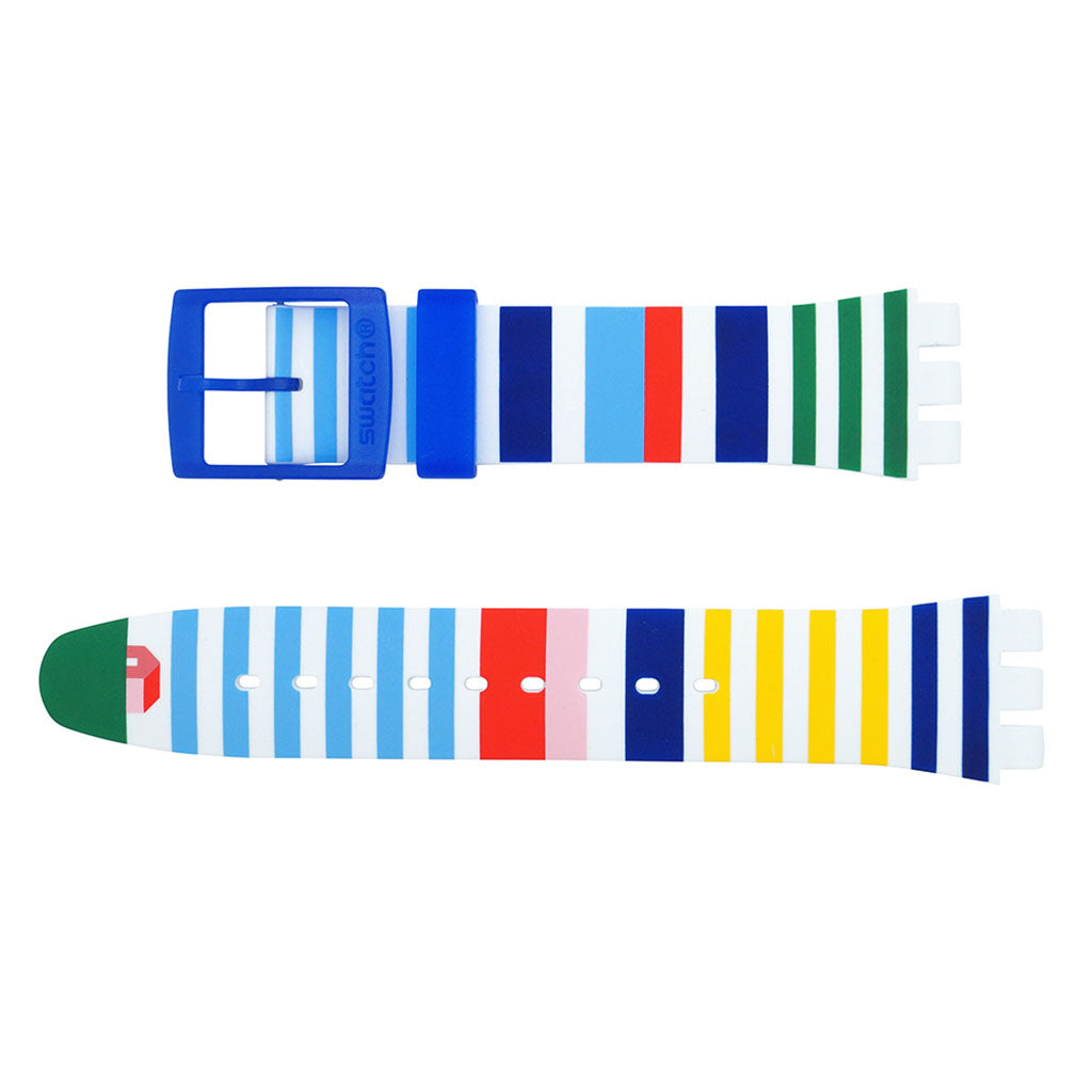 Swatch Ersatzband Home Stripe Home ASUON715