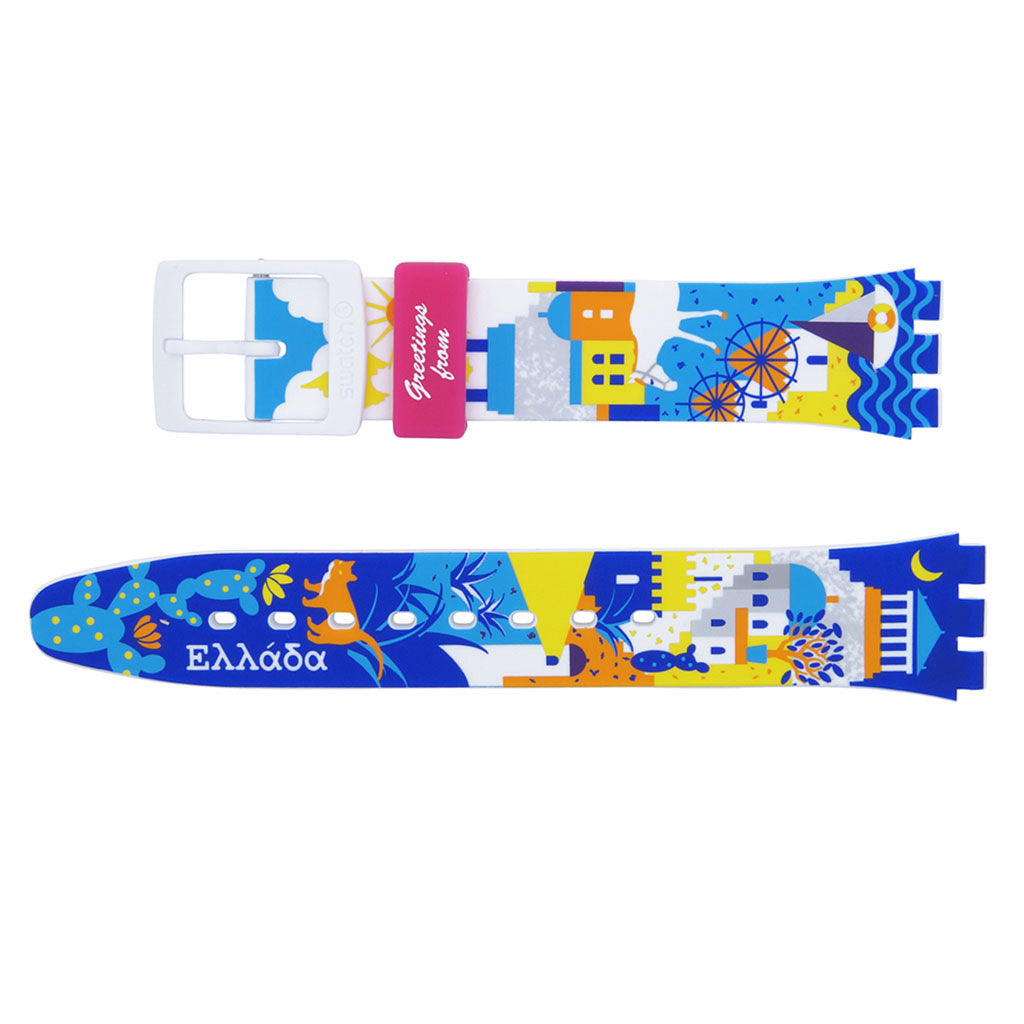 Swatch Ersatzband It's All Greek To Me AGW408C