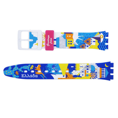 Swatch Ersatzband It's All Greek To Me AGW408C