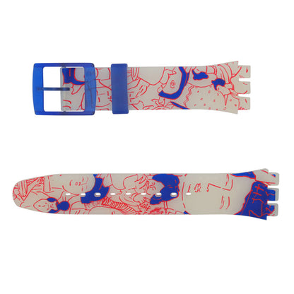 Swatch Ersatzband Juls At Swatch Art Peace Hotel ASUOZ217