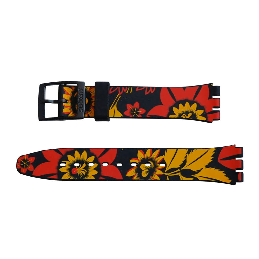 Original Swatch Ersatzband KALINKA - MALINKA RED AGZ285