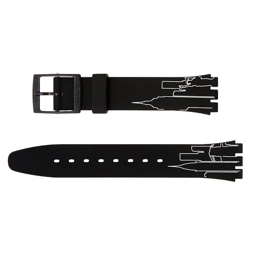 Swatch Ersatzband Lines In The Sky AGZ209