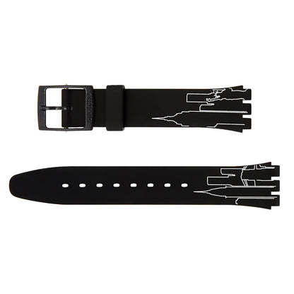 Swatch Ersatzband Lines In The Sky AGZ209