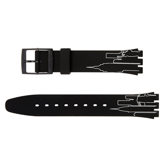 Swatch Ersatzband Lines In The Sky AGZ209