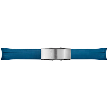 Original Armband der Mido Ocean Star Captain V 200C Rubber Blue M603018638