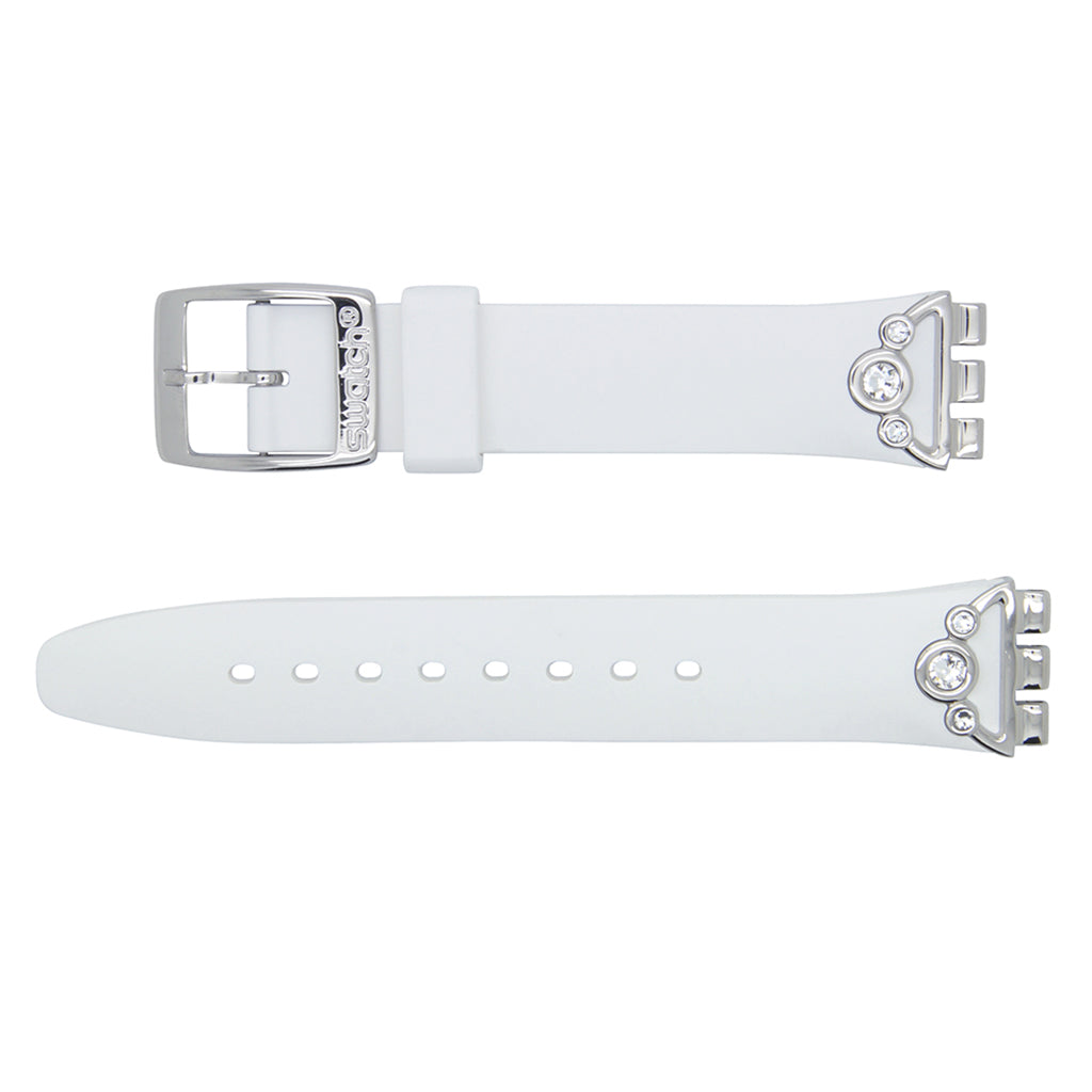 Swatch Ersatzband Pretty in White AYLS463