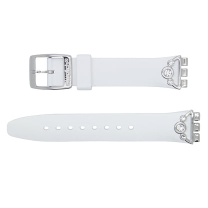 Swatch Ersatzband Pretty in White AYLS463