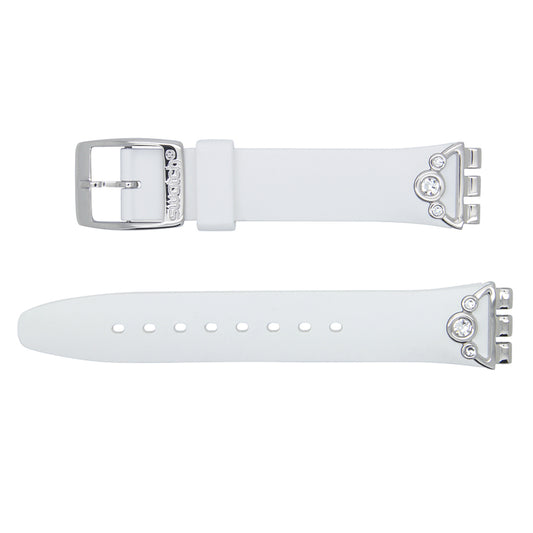 Swatch Ersatzband Pretty in White AYLS463