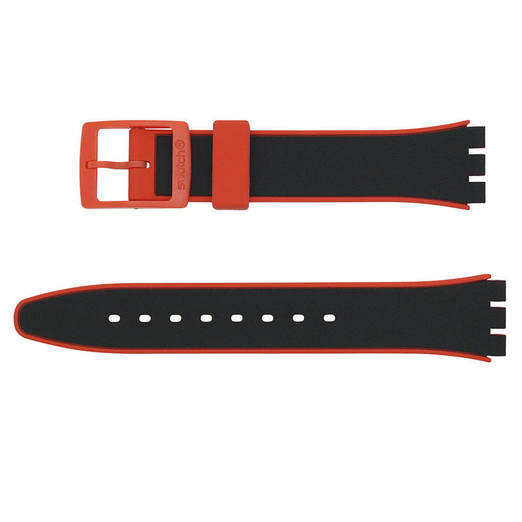 Swatch Ersatzband Red Frame AGB290