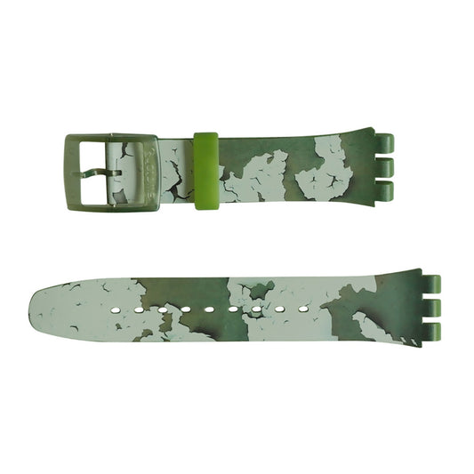 Swatch Ersatzband Rough Green ASUOG105