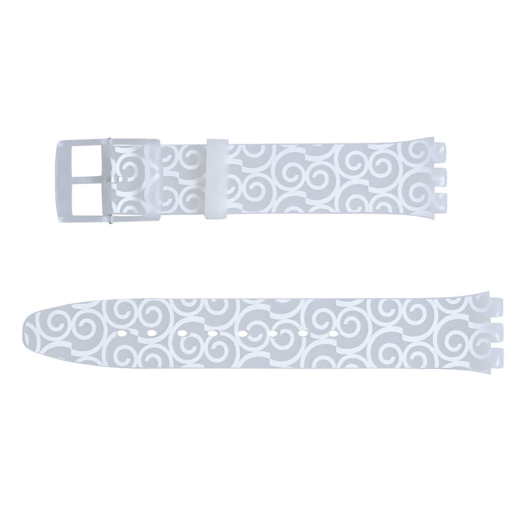Swatch Ersatzband Schneehasi ASFE101