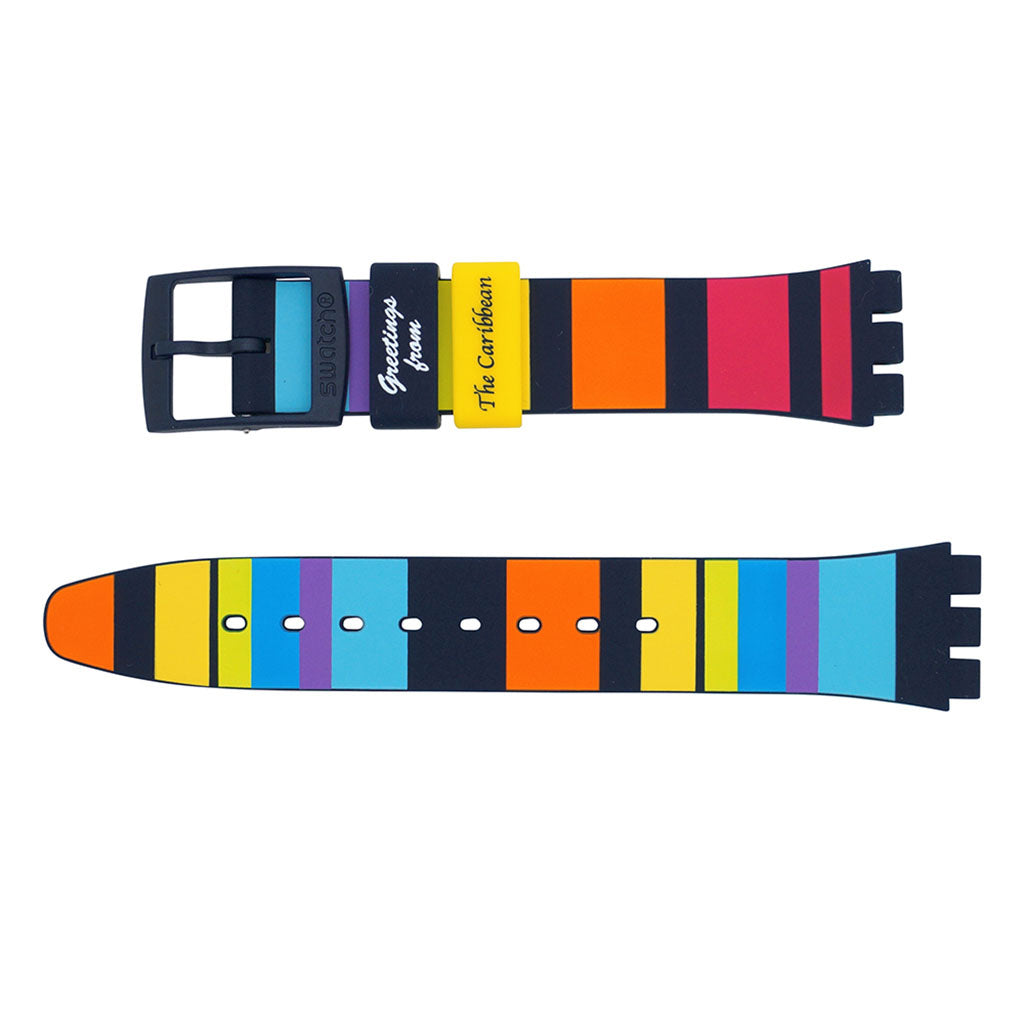 Swatch Ersatzband Sea My Colors AGN718D