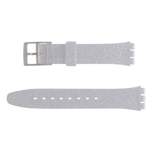 Swatch Ersatzband Silverblush AGM416C