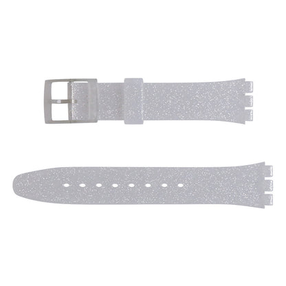Swatch Ersatzband Silverblush AGM416C