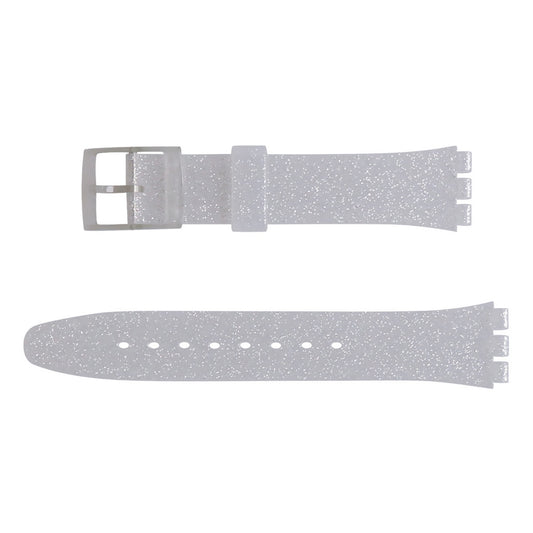 Swatch Ersatzband Silverblush AGM416C