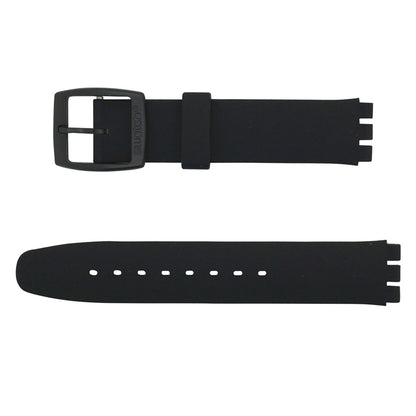 Swatch Ersatzband Skin Chrono Black Rubber ASUYB001