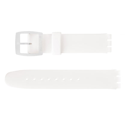 Swatch Ersatzband Skin Chrono White Silicone ASUYW001