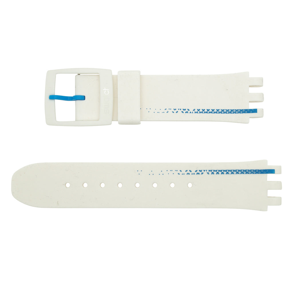 Original Swatch Ersatzband Street Map Azure ASUIW412