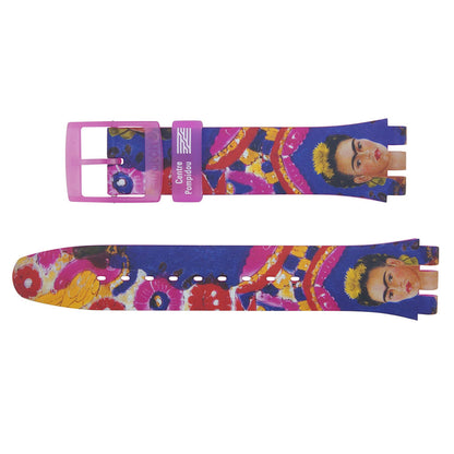 Swatch Ersatzband The Frame, By Frida Kahlo ASUOZ341