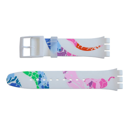 Swatch Ersatzband THE LEGEND OF WHITE SNAKE ASUOZ158