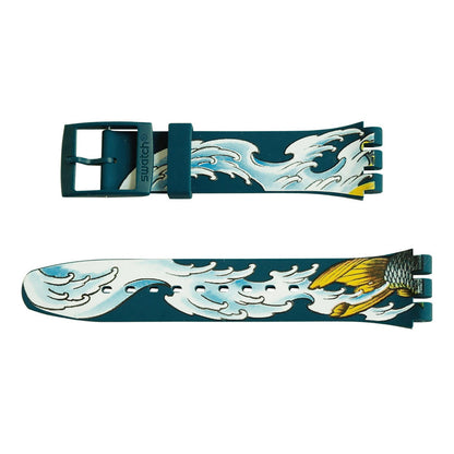 Swatch Ersatzband Waved Koi ASUOZ152