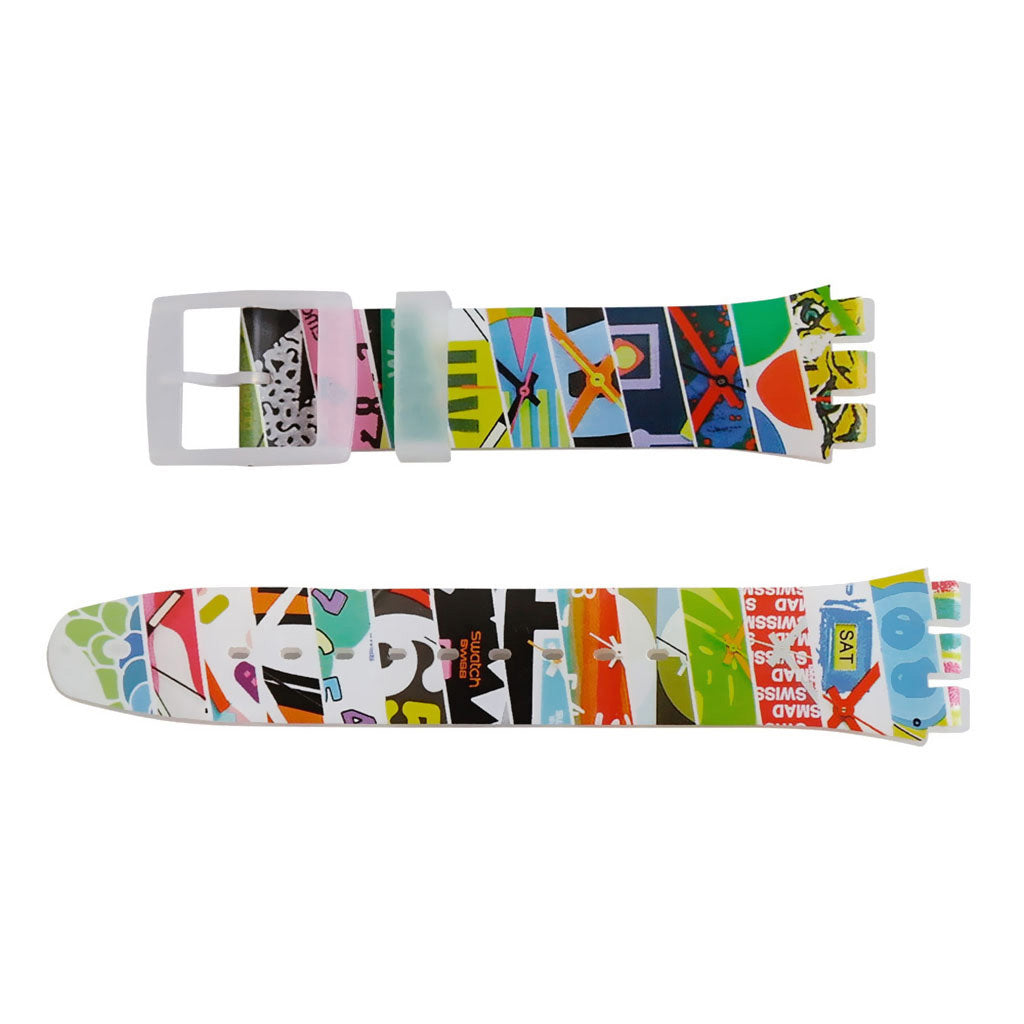 Swatch Ersatzband WHITE LOOP ASUOZ170