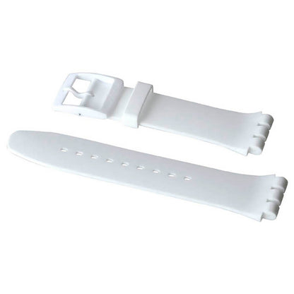 Swatch Ersatzband WHITE REBEL ASUOW701