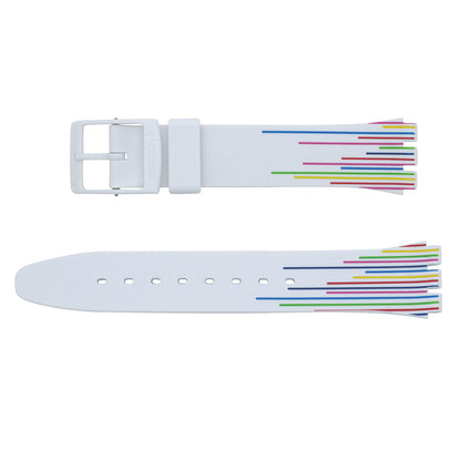 Swatch Ersatzband White Samba AGW712