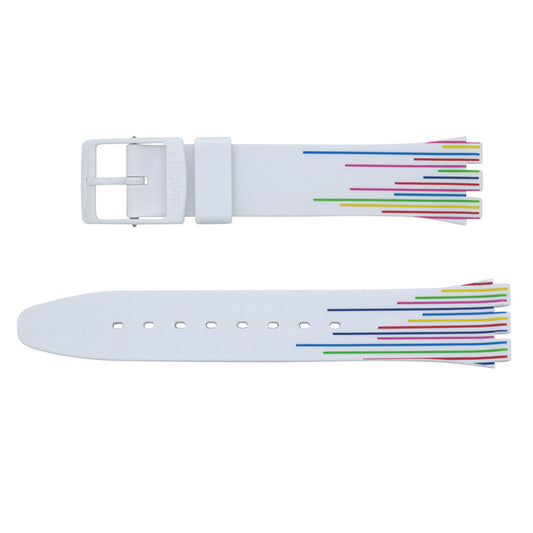 Swatch Ersatzband White Samba AGW712