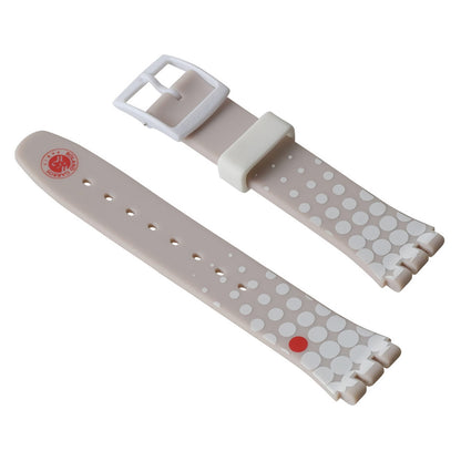 Swatch Ersatzband White Smash AGZ412