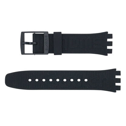 Swatch Ersatzband X-District Black ASUSB413