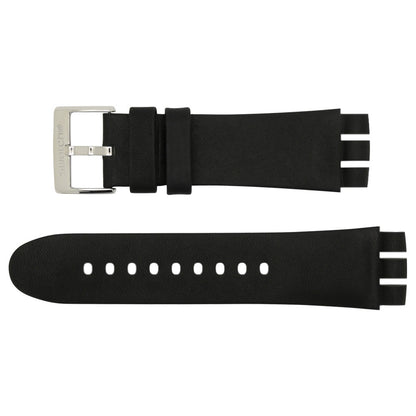 Swatch Ersatzband BLACK LEATHER - IRONY THE CHRONO