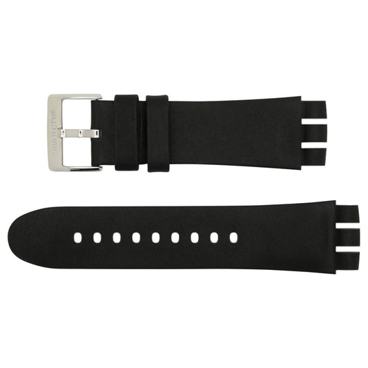 Swatch Ersatzband BLACK LEATHER - IRONY THE CHRONO