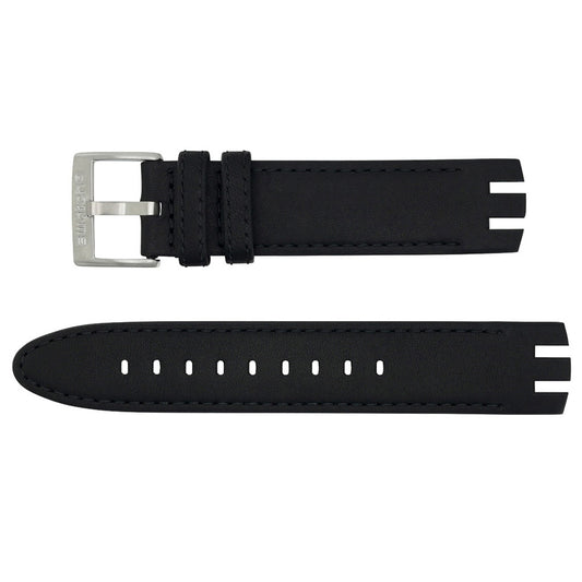 Ersatzband Swatch BLACK LEATHER IRONY NEW BIG AYTS001