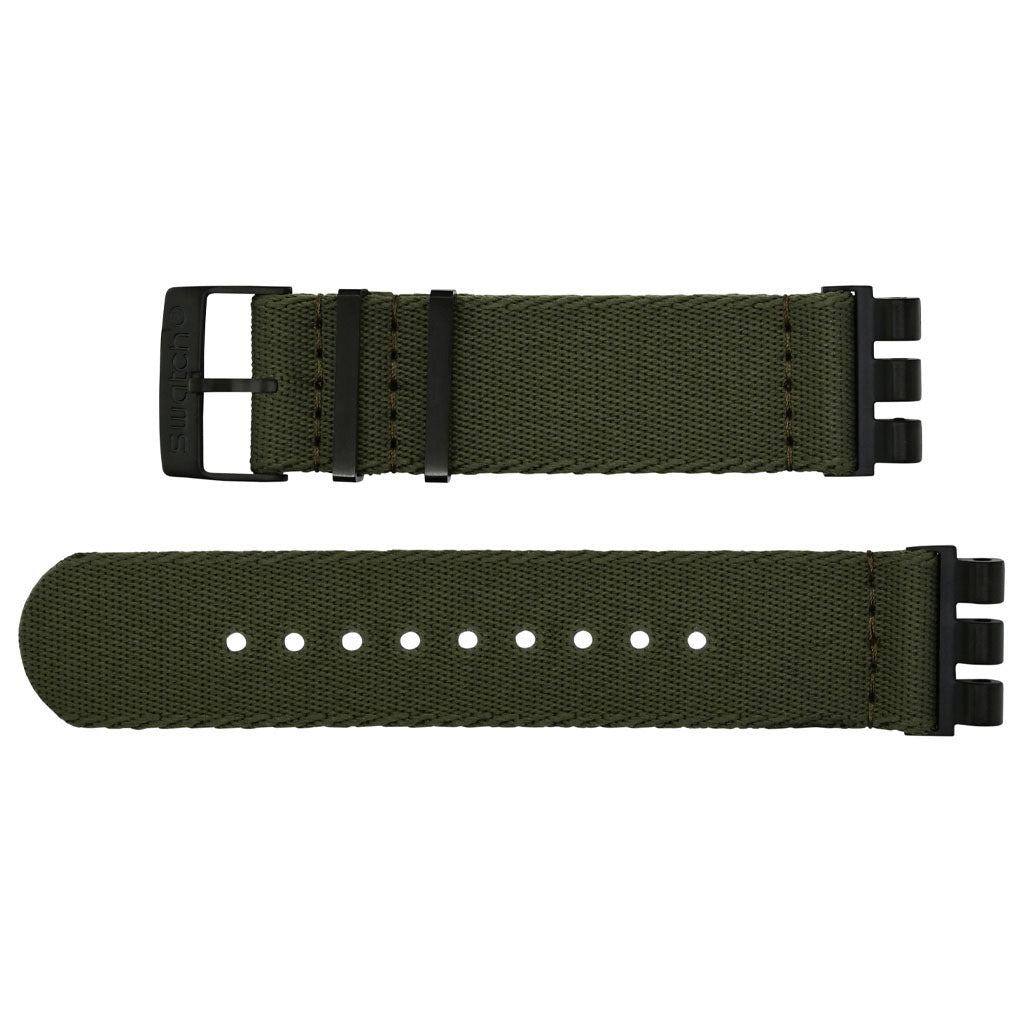 Original Ersatzband der Swatch Irony New Chrono BY THE BONFIRE AYVB416