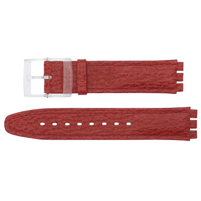 Original Ersatzband der Swatch Automatik RED AHEAD ASAK101