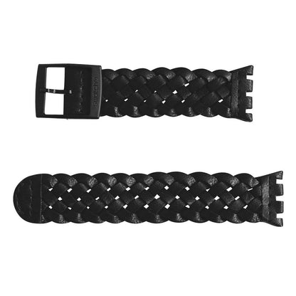 Swatch Ersatzband Black Braid ASUBB124
