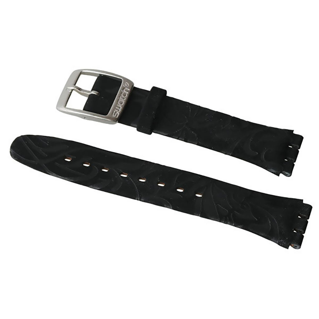 Swatch Ersatzband BLACK FLOWER AYLS146